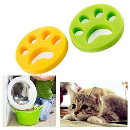 2023 Pet Hair Remover Washing Machine Hair Remover Reusable Cat Dog Fur Lint Hair Remover Clothes Dryer Cleaning Laundry Tools